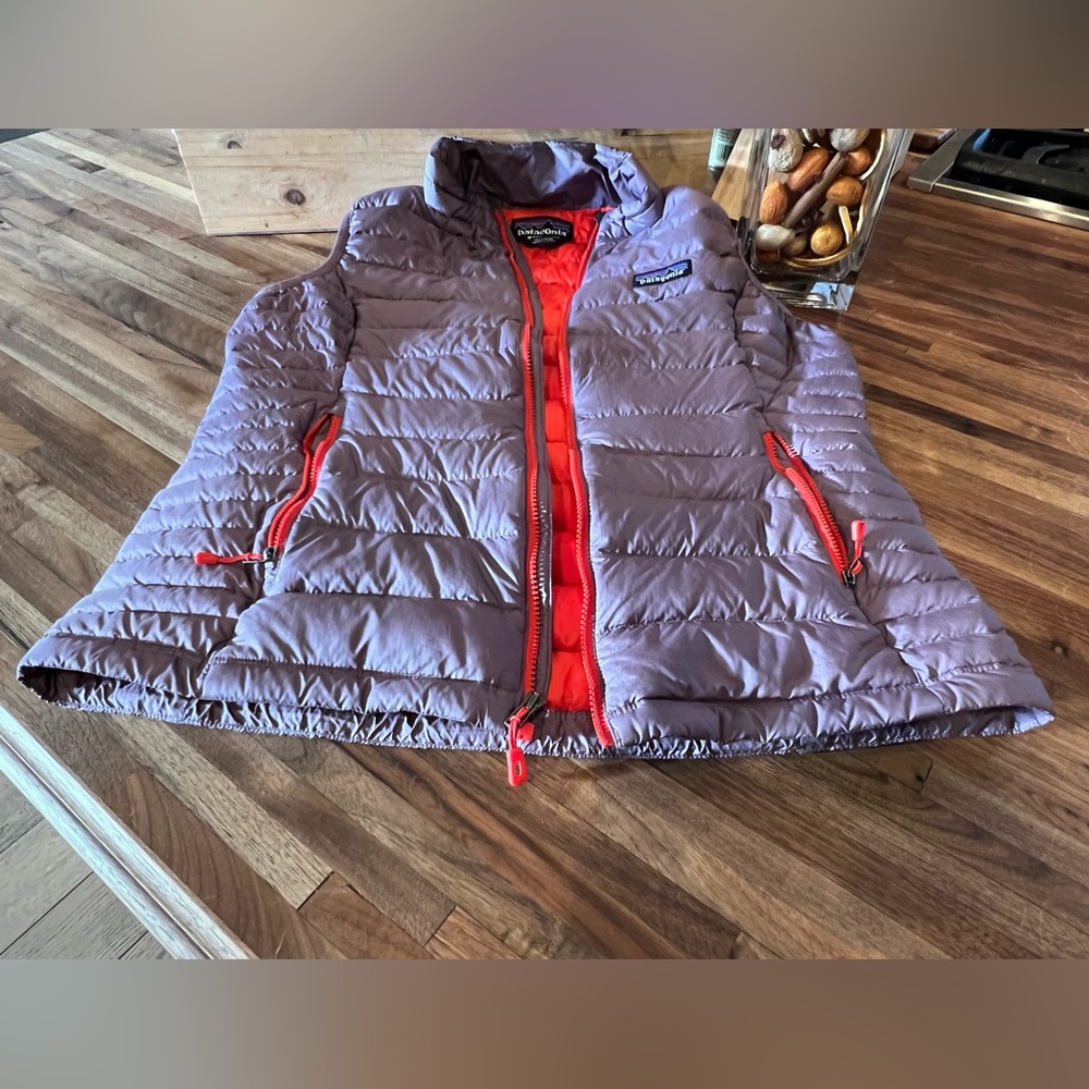 Patagonia Women’s Down Sweater Vest Purple Red